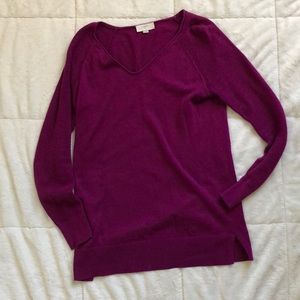 LOFT Fuschia Sweater